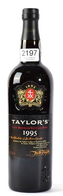 Lot 2197 - Taylors LBV 1995