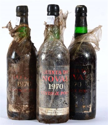 Lot 2212 - Quinta do Noval 1970 3 bottles