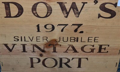 Lot 2215 - Dow 1977 12 bottles owc