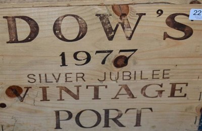 Lot 2217 - Dow 1977 12 bottles owc