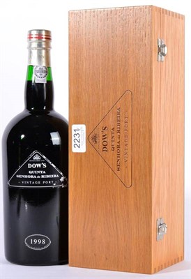 Lot 2231 - Dow's Quinta Senhora da Ribeira Vintage Port 1998 owc 4 Magnums