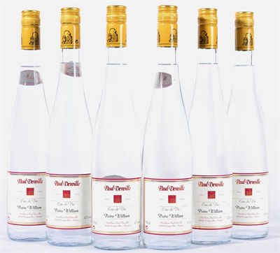 Lot 2260 - Eau de Vie Poire William Paul Devoille 70cl 6 bottles