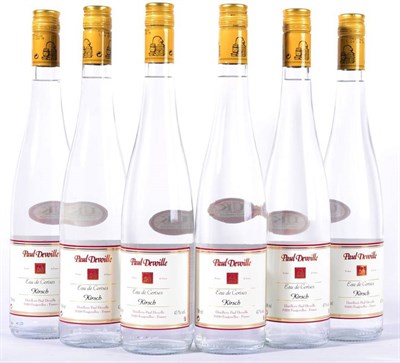 Lot 2261 - Eau de Cerises Kirsch Paul Devoille 70cl 6 bottles