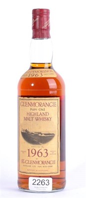 Lot 2263 - Glenmorangie 1963