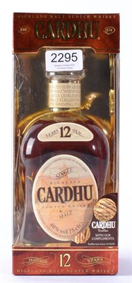 Lot 2295 - Cardhu 12 YO old bottling