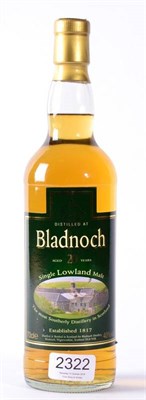 Lot 2322 - Bladnoch 20 YO 40%