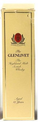 Lot 2332 - The Glenlivet aged 12 years, late '60's/early70's bottling 70 proof