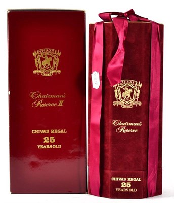 Lot 2342 - Chivas Regal Chairman's Reserve II 25YO