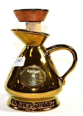 Lot 2345 - The Glenturret 15 YO copper lustre flagon 40%