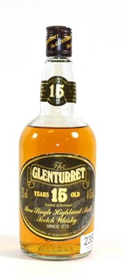 Lot 2357 - The Glenturret 15 years old 40% old bottle - losses