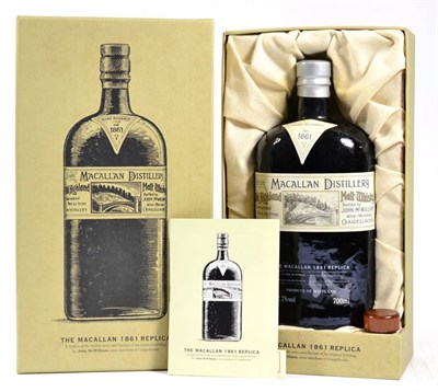 Lot 2358 - Macallan 1861 Replica, original perfect box, 1 bottle