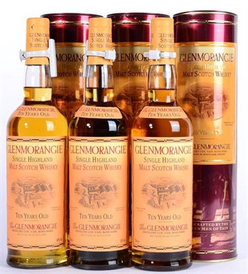 Lot 2363 - Glenmorangie 10 YO 40% 3 bottles