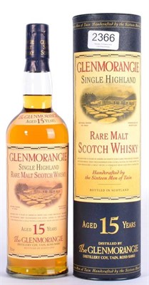 Lot 2366 - Glenmorangie aged 15 years 43%