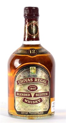 Lot 2371 - Chivas Regal 12 YO 75% proof