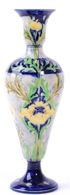 Lot 222 - William Moorcroft (1872-1945) for James Macintyre & Co. Ltd: A Florian Ware Poppy Pattern Vase,...