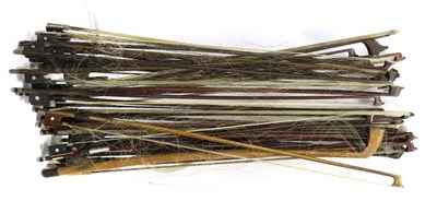 Lot 1028 - Violin Bows and others