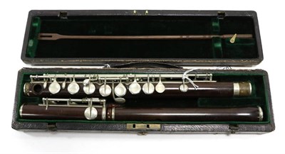 Lot 1038 - Flute By Rudall Carte & Co. (23 Berners St, Oxford St London) no.3601, appears to play at...