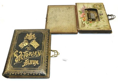 Lot 1065 - A Good Victorian Musical Photograph Album C1902 charting the record of Her Majesty's Glorious...