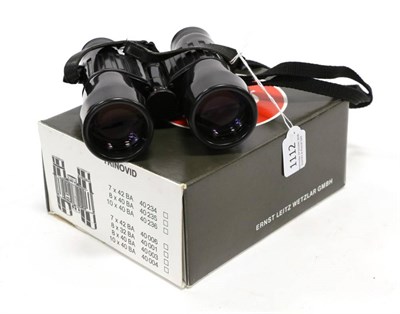 Lot 1112 - Leitz Trinovid 10x40BA/N Binoculars (in original box)