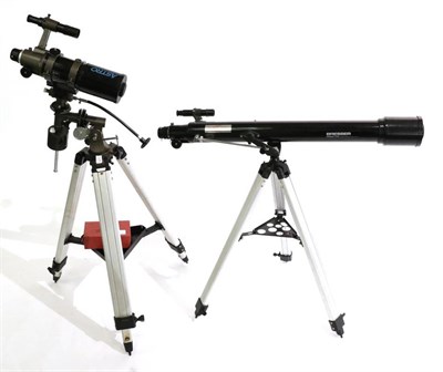 Lot 1118 - Two Refracting Telescopes (i) Astro 400mm focal length and 80mm objective lens (ii) Bresser Classic