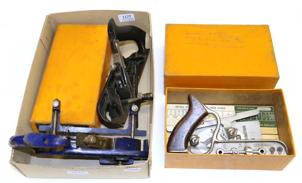 Lot 1177 Stanley No.78 Rabbet Plane together with