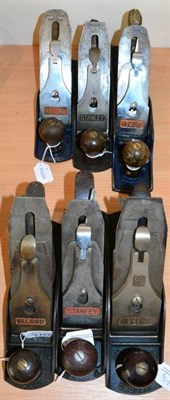 Lot 1217 - Woodworking Planes Record No.4 with Record lever cap; Record No.T5 with Record lever cap;...