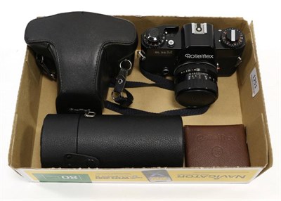 Lot 1251 - Rolleiflex SL35M Camera with HFT Planar f1.8 50mm lens; SL35E with HFT Planar f1.8 50mm lens;...