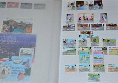 Lot 61 - GB, Commonwealth and World in 3 Large Boxes. Includes much GB, Austria, Channel Islands, South...