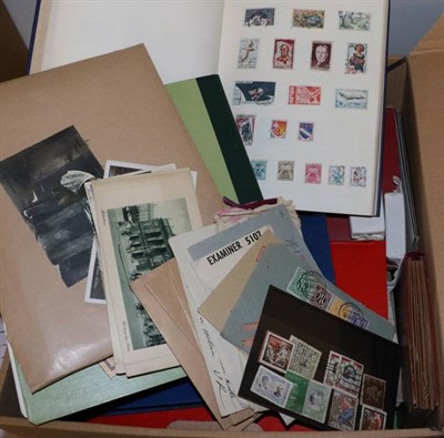 Lot 75 - Large Box with GB Collection in A Davo Album plus QV to GV in a stockbook. Also some interest...