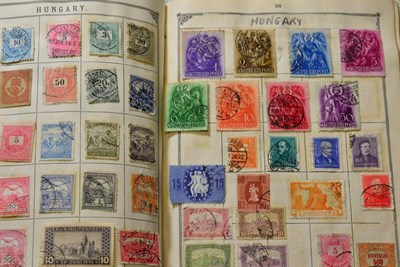 Lot 98 - World Collection in a Lincoln Album. With a reasonably well filled range of Commonwealth and World