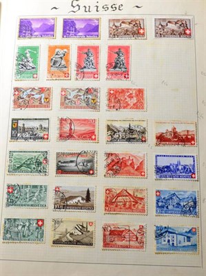 Lot 122 - Europe Collection with Austria, Germany and Switzerland. Value in the Switzerland with a range...