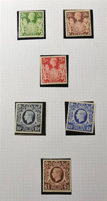 Lot 124 - Commonwealth Mainly KGVI - Clean Mint Collection in a ring binder, mainly very fine mint. Including