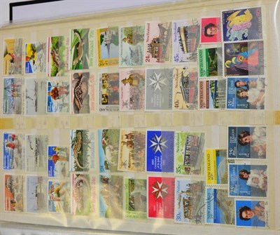 Lot 144 - New Zealand Collection in a Ring Binder. Covers the period 1984 to 2014 with a good run of...