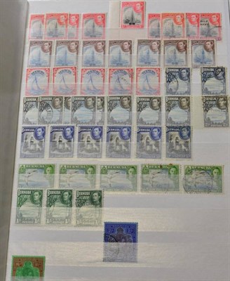 Lot 151 - Bermuda Collection in a large Blue stockbook. From QV to QE2 mainly mint. Commences with a good...