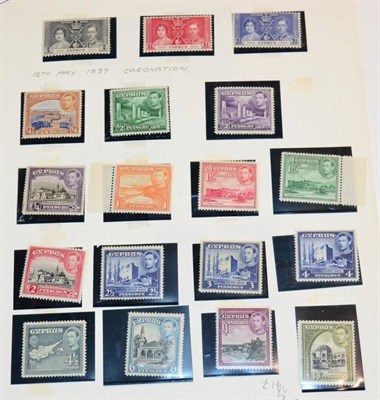 Lot 162 - Cyprus Definitive Sets - Unmounted mint sets for 1938, 1955 and 1960.