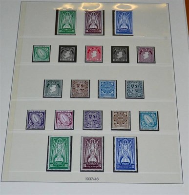 Lot 215 - Ireland - Superb Mint Collection 1922 to 2000 in 3 Lindner Hingeless Albums. Near completion...