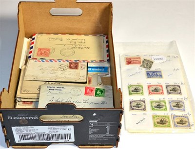 Lot 229 - New Zealand and Papua New Guinea - Small box with an interesting range of covers plus a useful club