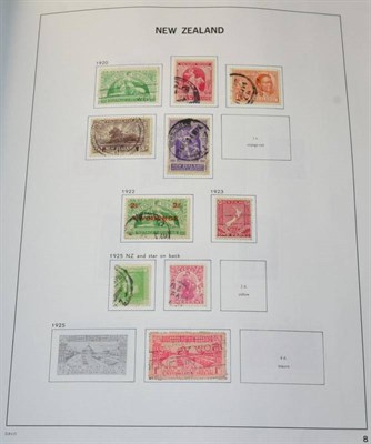 Lot 234 - New Zealand Collection in Davo Album - Mainly Fine Used 1873 to 1995 in a boxed Davo. QV period...