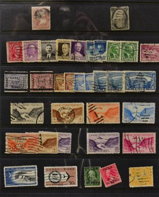 Lot 271 - USA In Hagner Binder - 1860's-1976 used collection on hagner sheets. From early definitives and...