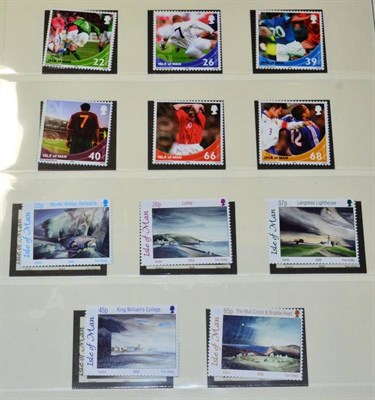 Lot 307 - Isle Of Man - 1973 to 2008. Excellent u.m. collection in 2 luxury Lindner hingeless albums....