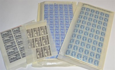 Lot 312 - QE2 1967 Castles high values in blocks of ten ( cat £150) Also Wildings and Regionals - mainly...