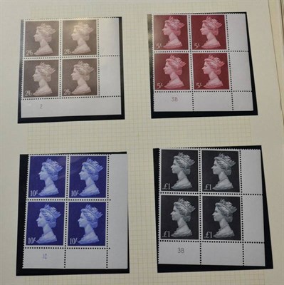 Lot 313 - Two Albums of GB from 1d Blacks. Also B.A.T. set. An unusual lot with much early GB, condition...