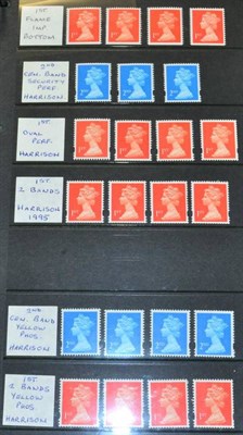 Lot 317 - Specialised Machins - 1st and 2nd Class - Hagner Binder with a large collection 1989 - 2001,...