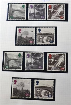 Lot 323 - GB Collection 1990 to 1997 in 3 albums with high face value - apparently complete commems and...