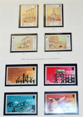 Lot 329 - Jersey 1969 to 2000 Collection - Almost complete run of u.m. in a pre printed album in fine...