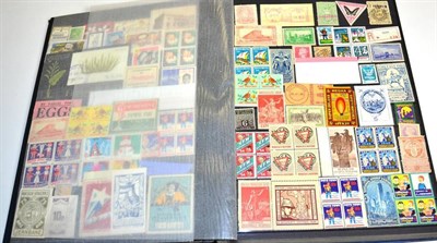 Lot 434 - World Cinderella Stamps - 15 Volumes . Much of interest including Exhibitions, Advertising,...