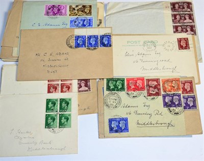 Lot 471 - First Day Covers Collection 1937 to 1961 - From KEVIII, KGVI 1940 Centenary, Definitives, 1951...