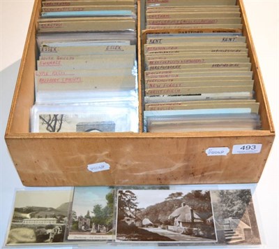 Lot 493 - Postcards - Southern England . Dealer stock of mainly vintage cards sorted by area and town....