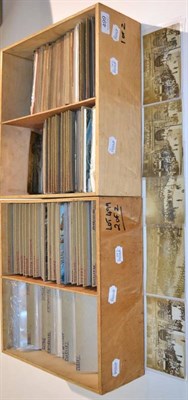 Lot 499 - Postcards - Topographical Dealer stock in plastics in 2 wooden display boxes. Mainly KEVII and...