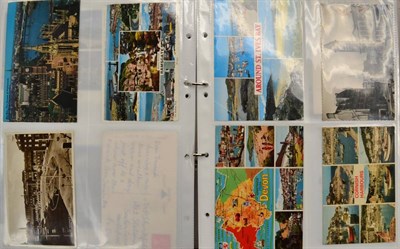 Lot 509 - Modern Postcards, in four very large plastic boxes, many 1000's of cards filed by area with British